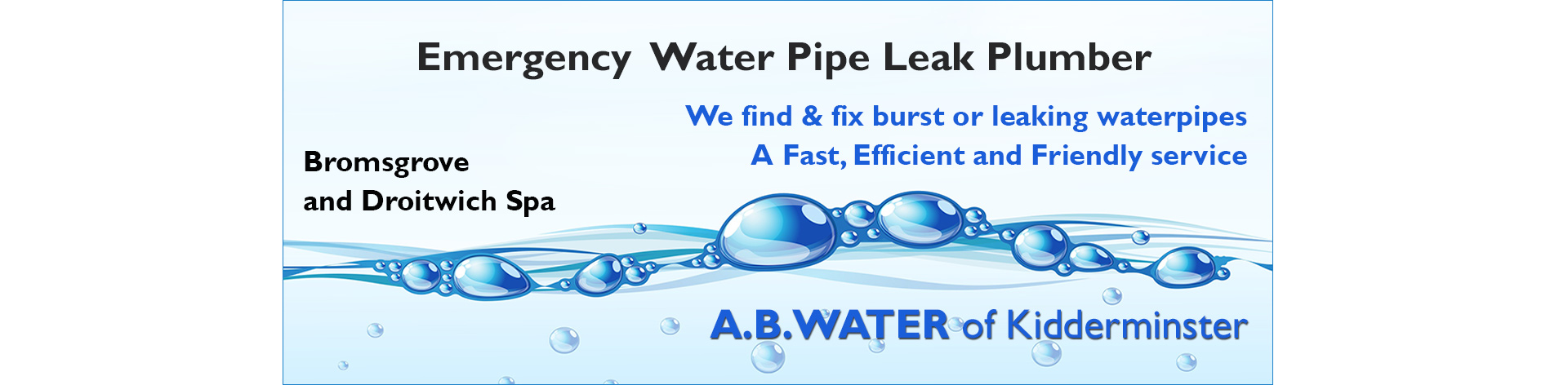 emergency-water-pipe-repairs-bromsgrove