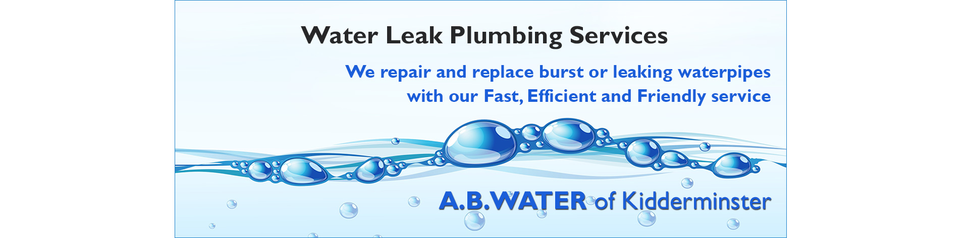 water-leak-plumbing-service-worcestershire