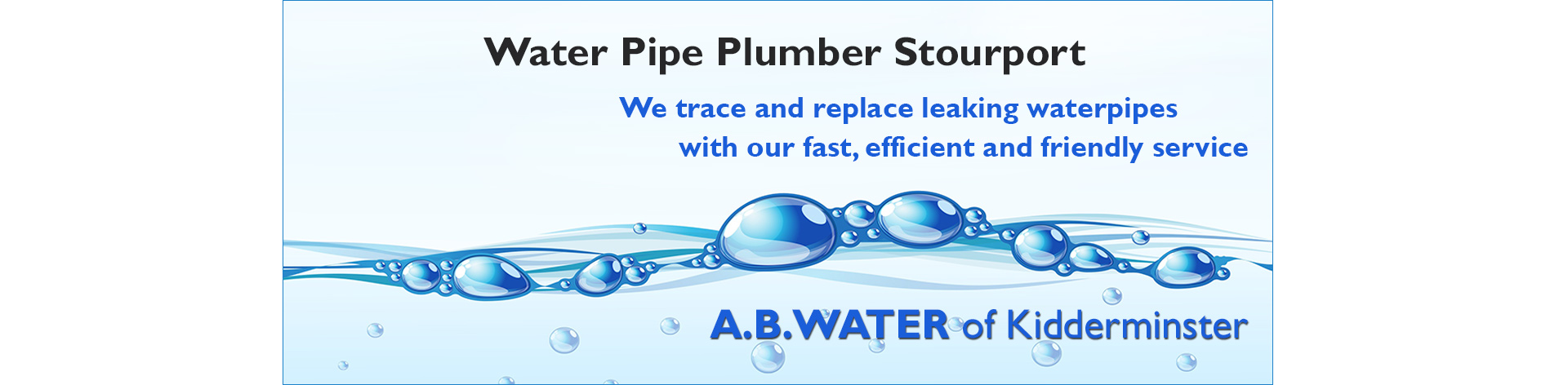 water-leak-plumber-stourport